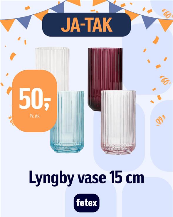 LYNGBY VASE 15 CM